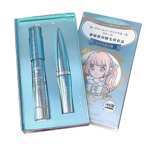 Fiber Mascara Set Factory - Gege Bear 2023 New Arrival Long Thick Natural Black Anime
