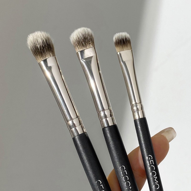 Eyeshadow Brush Factory - GECOMO Round Flat Smear-proof Soft Brush Novice Makeup
