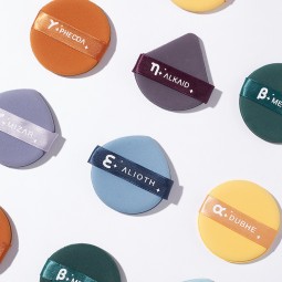 Makeup Puff Supplier - Popular 7 Colors 3 Shapes for Loose Powder Foundation Soft