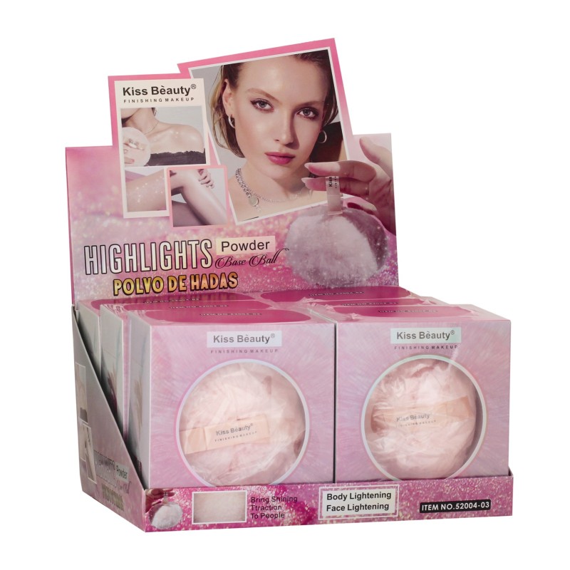 Loose Powder Supplier - New Design Loose Powder Pink Hairy Lovely Girl's Body Face