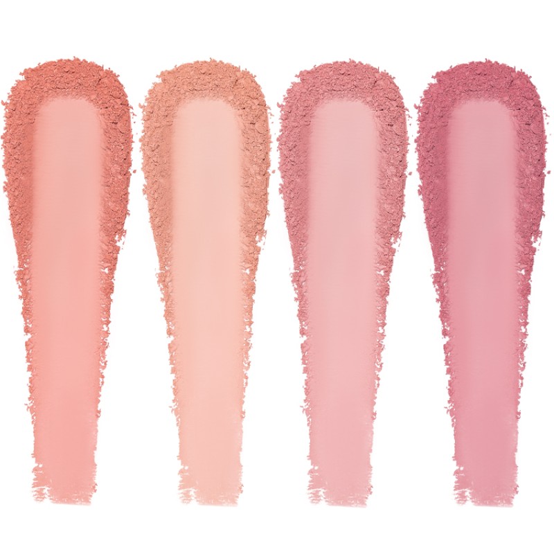 Blusher Powder Supplier - Peachy Pink Cosmetics Vendor 4-color Matte Cheek Blush Palette