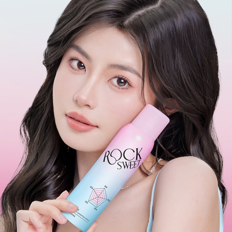 Dry Shampoo Spray Factory - Rock Sweet No-Wash Volumizing Oil Control Lightweight Natural