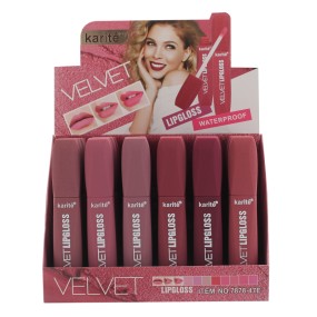 Matte Lip Gloss Supplier - Mixed Colors Karite Facial Cosmetic Wholesale Moisturizing