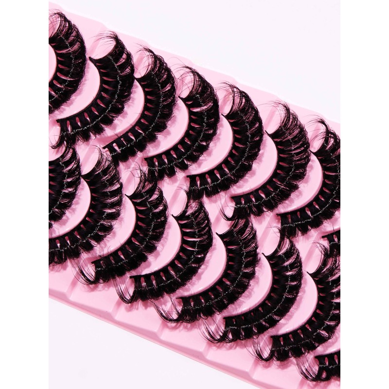 Strip Eyelash Supplier - Factory ODM OEM Russian D Curl Faux Mink Vegan Lashes