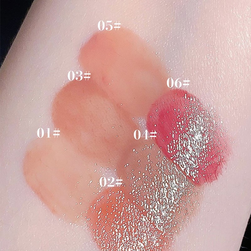 Solid Lip Gloss Manufacturer - Cappuvini Irregular Design Small White Tube Moisturizing