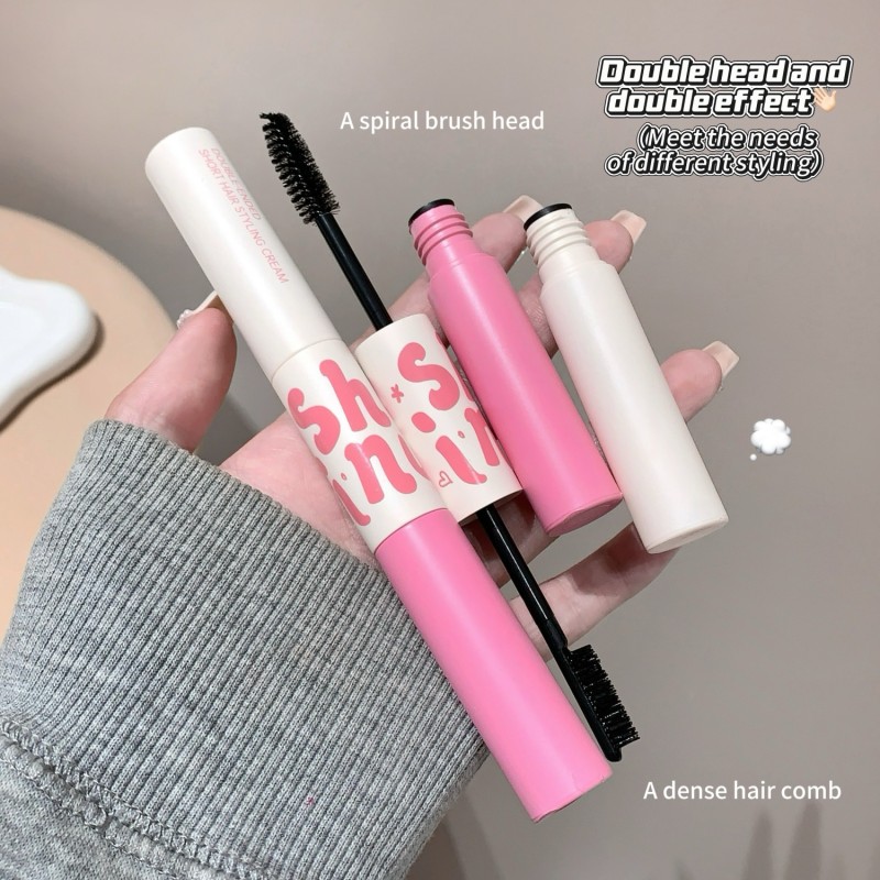 Hair Finishing Cream Factory - SHAQINUO Double-Ended Broken Hair Fluffy Non-greasy Brush