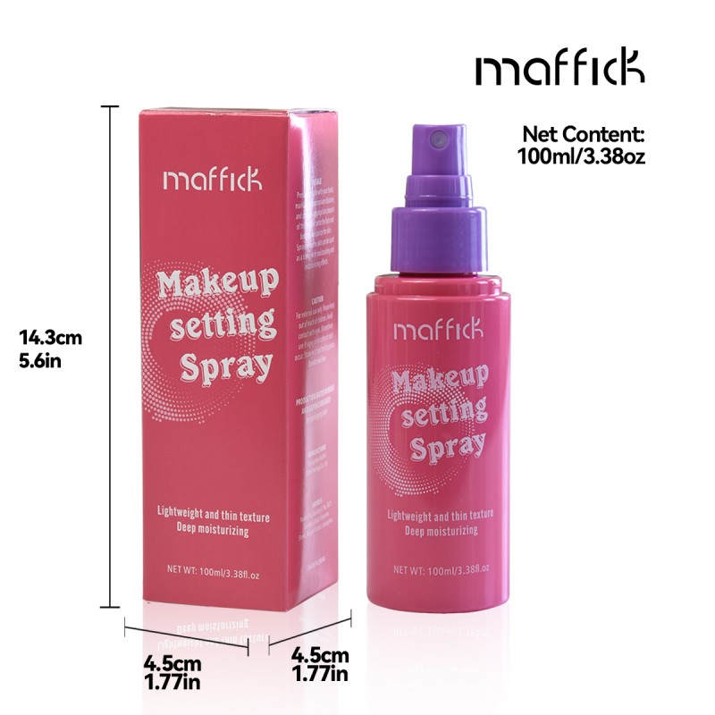 Setting Spray Supplier - Watermelon Flavor Multitasking Vegan MAFFICK 100ML Finish