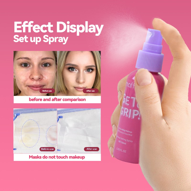 Primer Setting Spray Manufacturer - Watermelon Flavor Multitasking Vegan MAFFICK 60ML