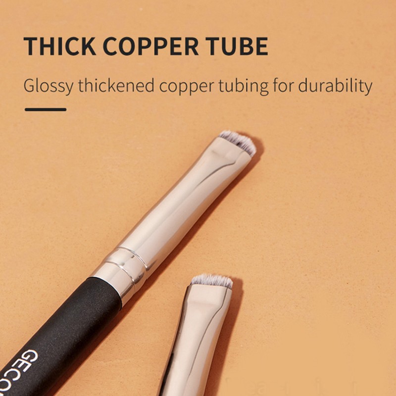 Eyeliner Brush Supplier - GECOMO Eyeliner Eyebrow Brush Smear-proof Easy to Use Blade