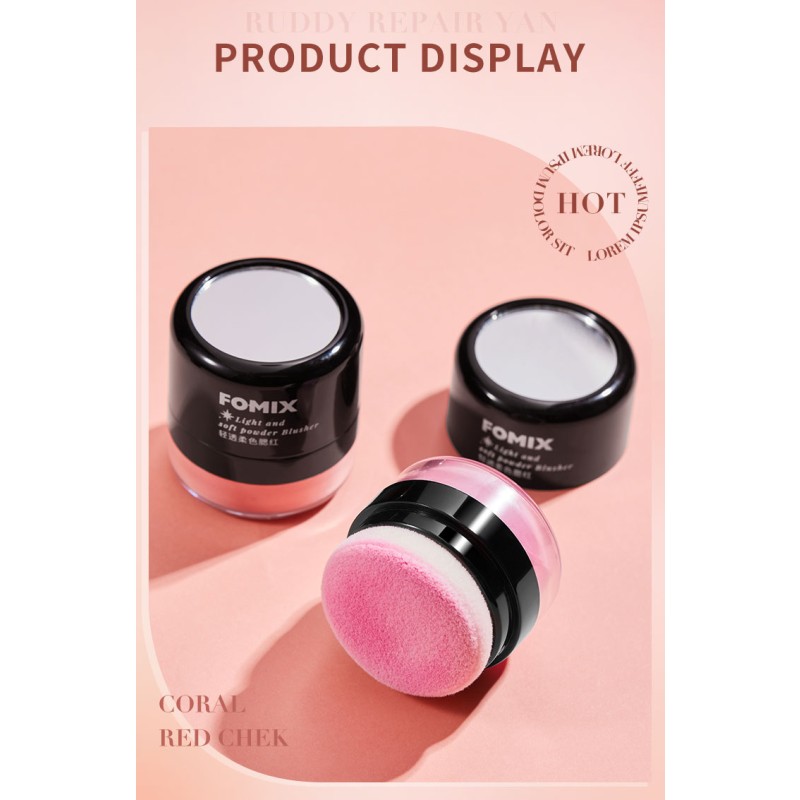 Cushion Blush Manufacturer - FOMIX Mushroom Cushion Long Last Highly Pigment Light Soft