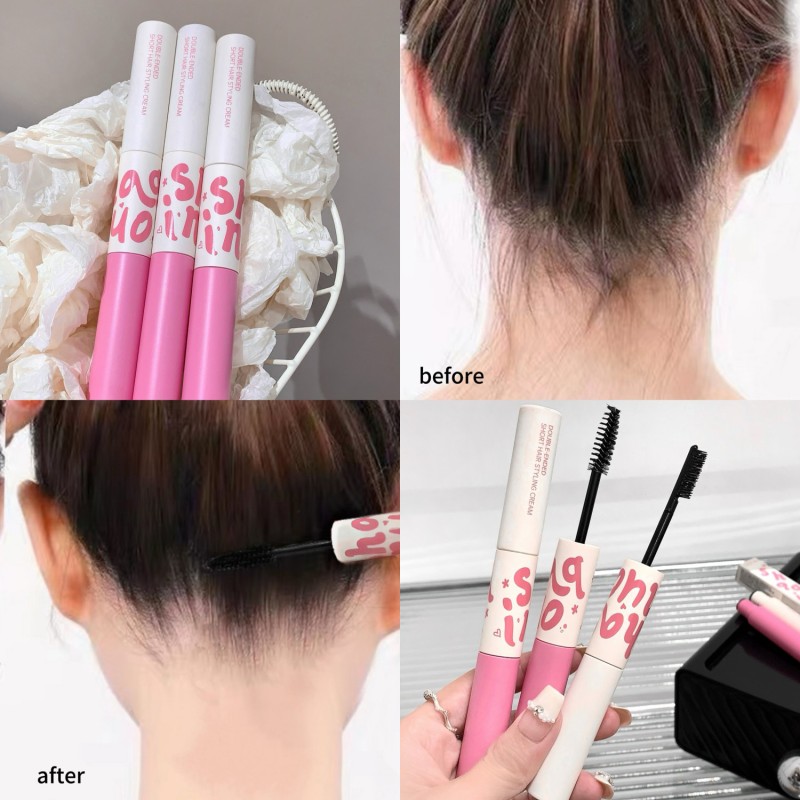 Hair Finishing Cream Factory - SHAQINUO Double-Ended Broken Hair Fluffy Non-greasy Brush