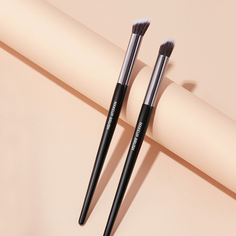 Oblique Flat Head Brush Manufacturer - GECOMO Long Concealer Brush Holder Eyeshadow Blending