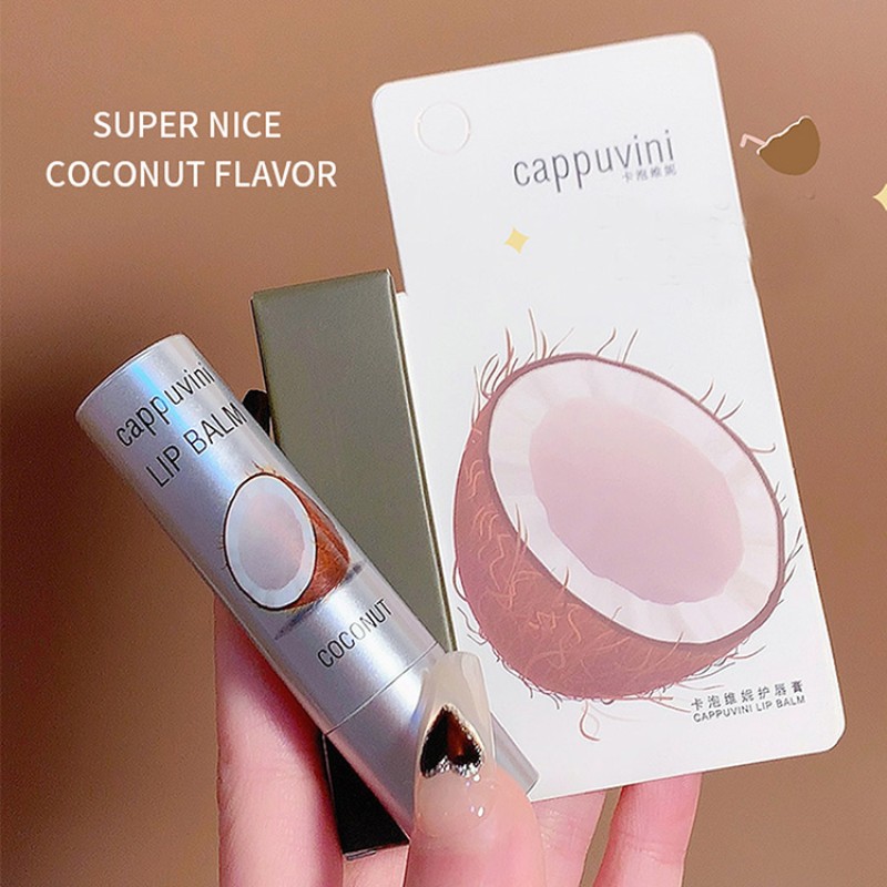 Fresh Fruit Lip Balm Factory - Cappuvini Wholesale Fresh Fruit Taste Velvet 2023 New