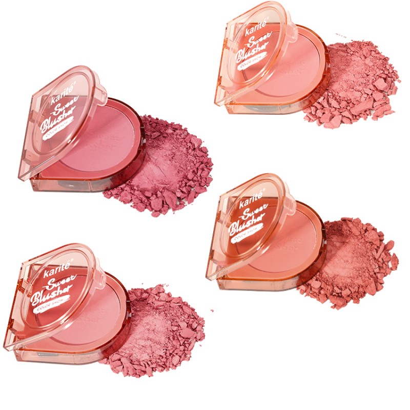 Blusher Powder Factory - Fashion Velvet Blusher Powder Mix Colors Not Easy Take Off