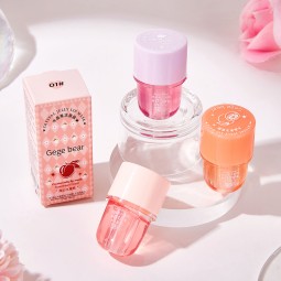Jelly Lip Glaze Factory - Factory Price GEGE BEAR Fruit Extract Crystal Clear Sleeping