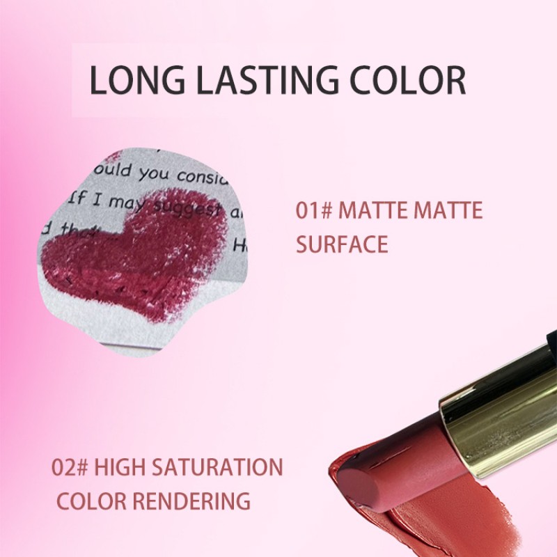 Matte Lipstick Set Factory - 3 Pieces Single Box Wholesale Long-Lasting Wear Waterproof