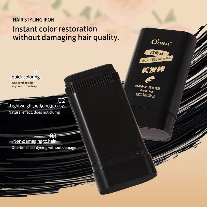 Hair Coloring Wand Manufacturer - O'CHEAL Quick Coloring Natural-Looking Non Greasy Lightweight