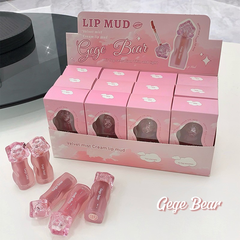 Velvet Lip Gloss Factory - Gege Bear Hot-Selling Velvet Cloud Cream Smooth Silky