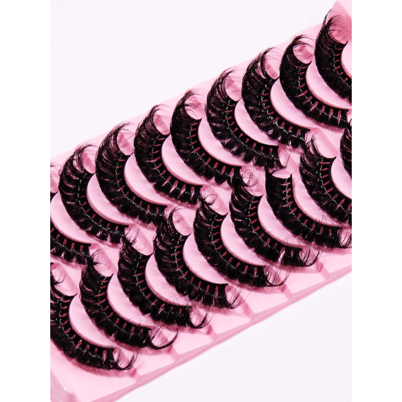 Strip Eyelash Supplier - Factory ODM OEM Russian D Curl Faux Mink Vegan Lashes
