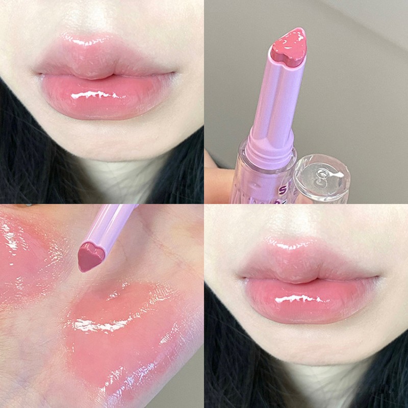 Solid Lipstick Manufacturer - New Solid Shimmer Drewy Finish Glitter 6 Colors Moisturizing