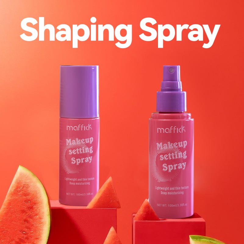 Setting Spray Supplier - Watermelon Flavor Multitasking Vegan MAFFICK 100ML Finish