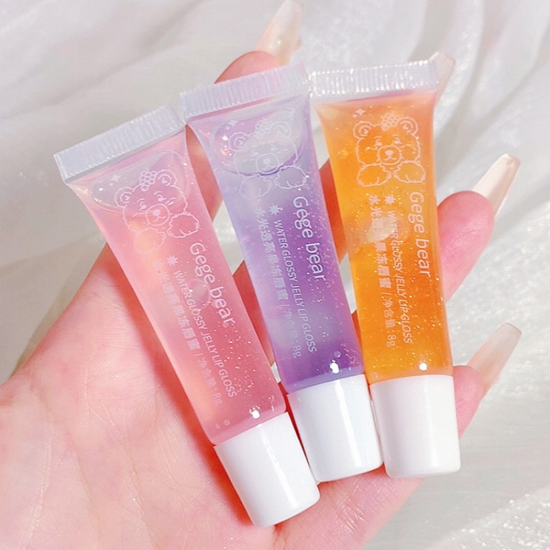 Matte Lipstick Supplier - Gege Bear Lovely Gogo Bear Flower Honey Favor Makeup Lady