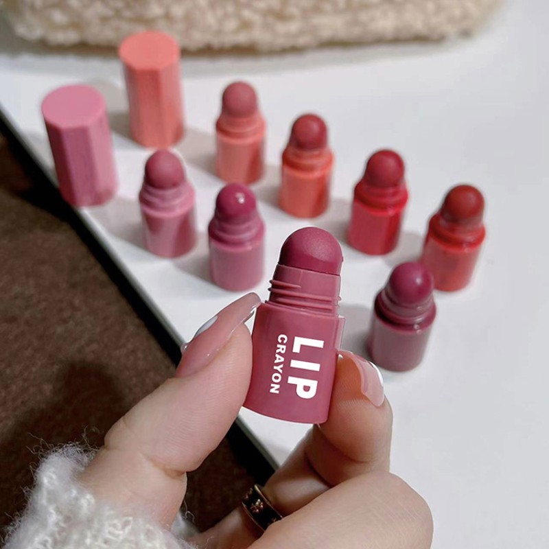 Crayon Lipstick Manufacturer - Cappuvini Crayon Design Matte Velvet Multi-color Whitening