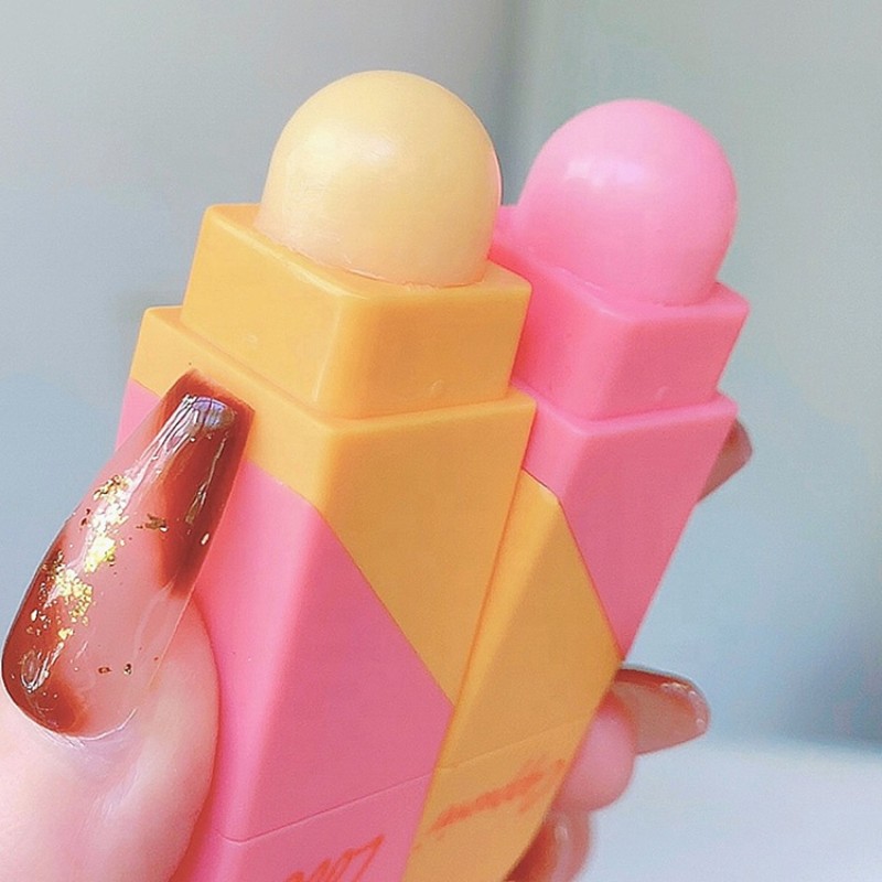 Heart Shape Lip Balm Manufacturer - Cappuvini Moisturizing Lovely Heart Shape Hydrating 2 Head