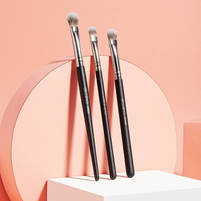 Eyeshadow Brush Factory - GECOMO Round Flat Smear-proof Soft Brush Novice Makeup