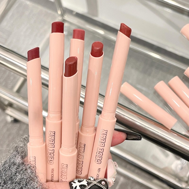 Hydrating Lipstick Factory - Gege Bear Velvet Matte Luminous Long Lasting High Pigmented