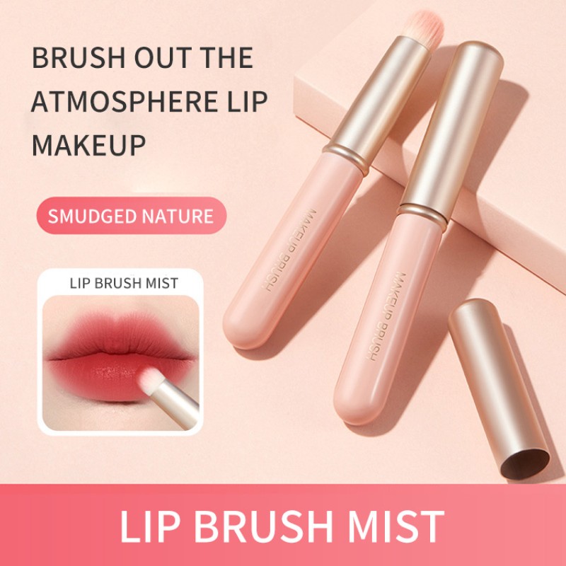 Lip Brush Factory - New Popular Lip Brush Silver Cap GECOMO No Brush Mark Easy