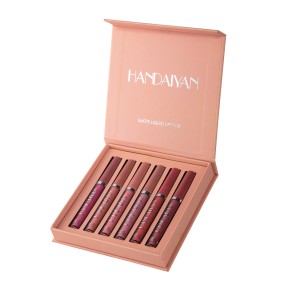 Lip Gloss Set Factory - HANDAIYAN Lipstick Lipgloss Set Natural Moisturizer Waterproof