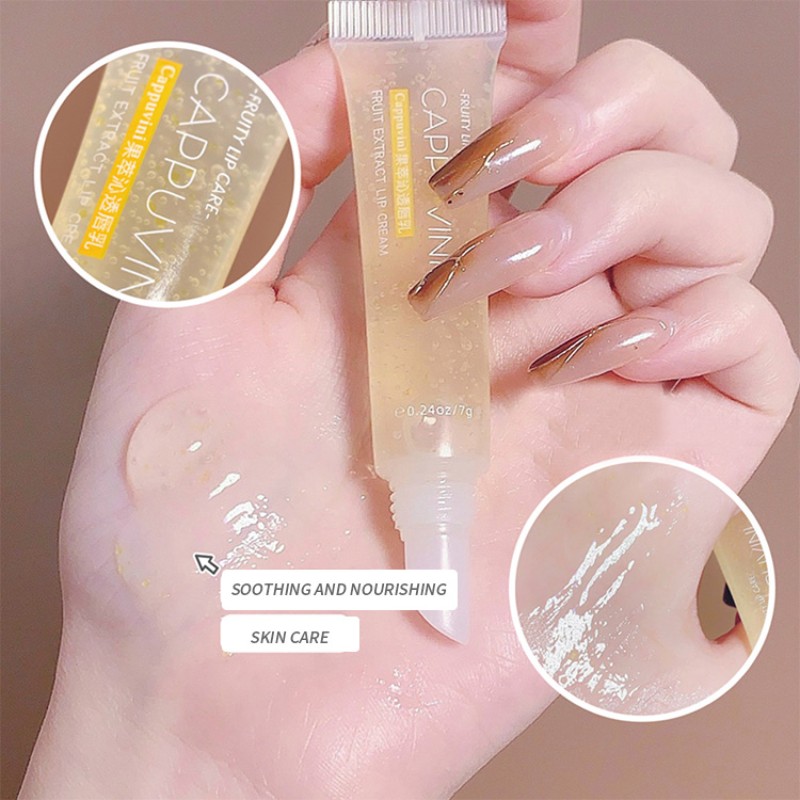 Fruit Extract Lip Gloss Manufacturer - Cappuvini Wholesale Refreshing Moisturizing Anti-chapping