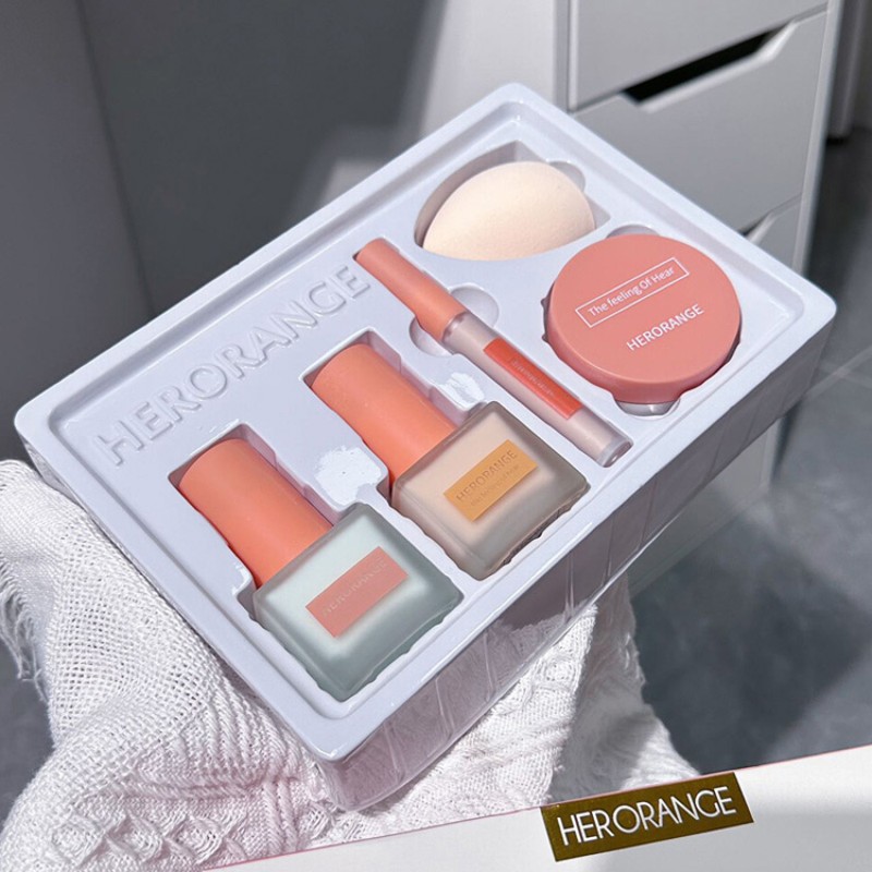 Cosmetics Box Factory - New Herorange Cosmetics Box for Women Isolation Cream All in One