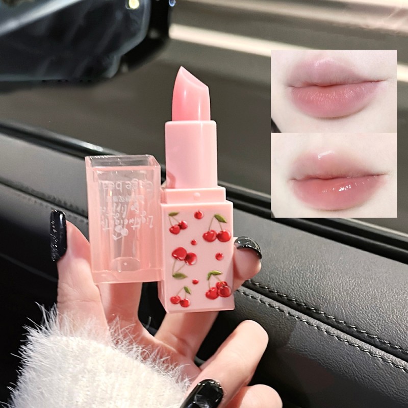 Cherry Lip Set Factory - Factory Outlet 2 Pcs Cherry Light Moisturizing Gege Bear Shiny