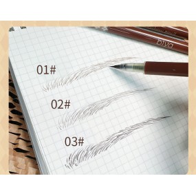 Liquid Eyebrow Pencil Factory - 2023 New Design Naturally Waterproof Not Easy to Faint