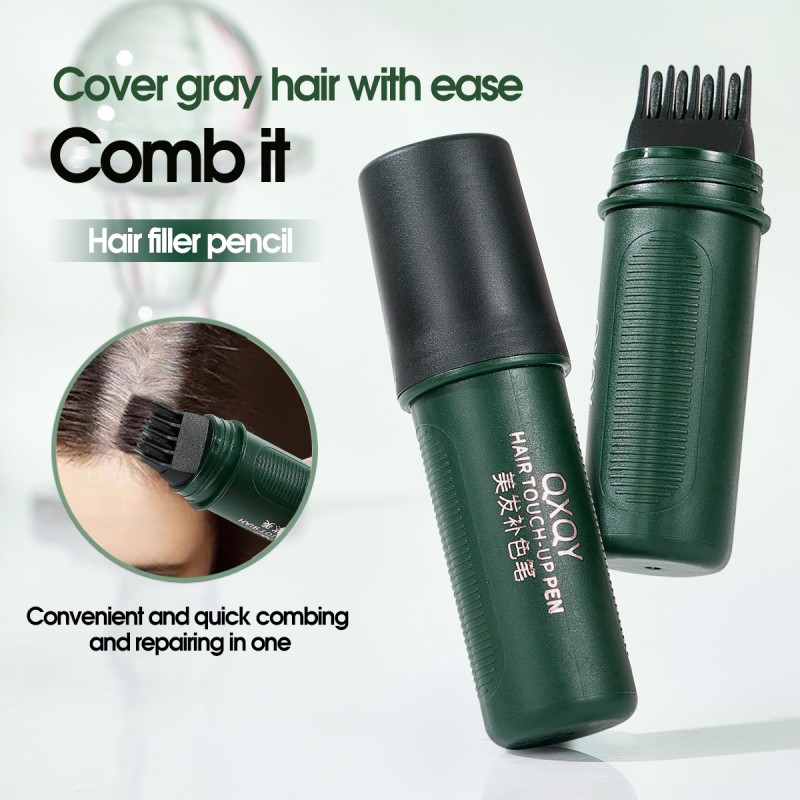 Hair Color Touch-Up Stick Manufacturer - QXQY Natural Gray Coverage Lightweight 2-in-1