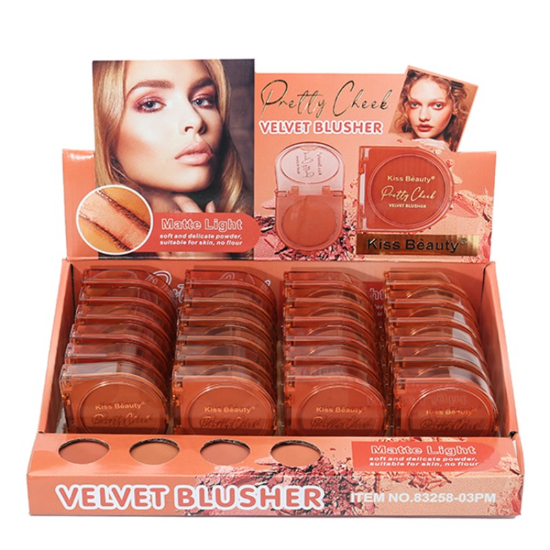 Face Blusher Manufacturer - 2023 Long Lasting Gradient Beige Magic Blush Palette Lady