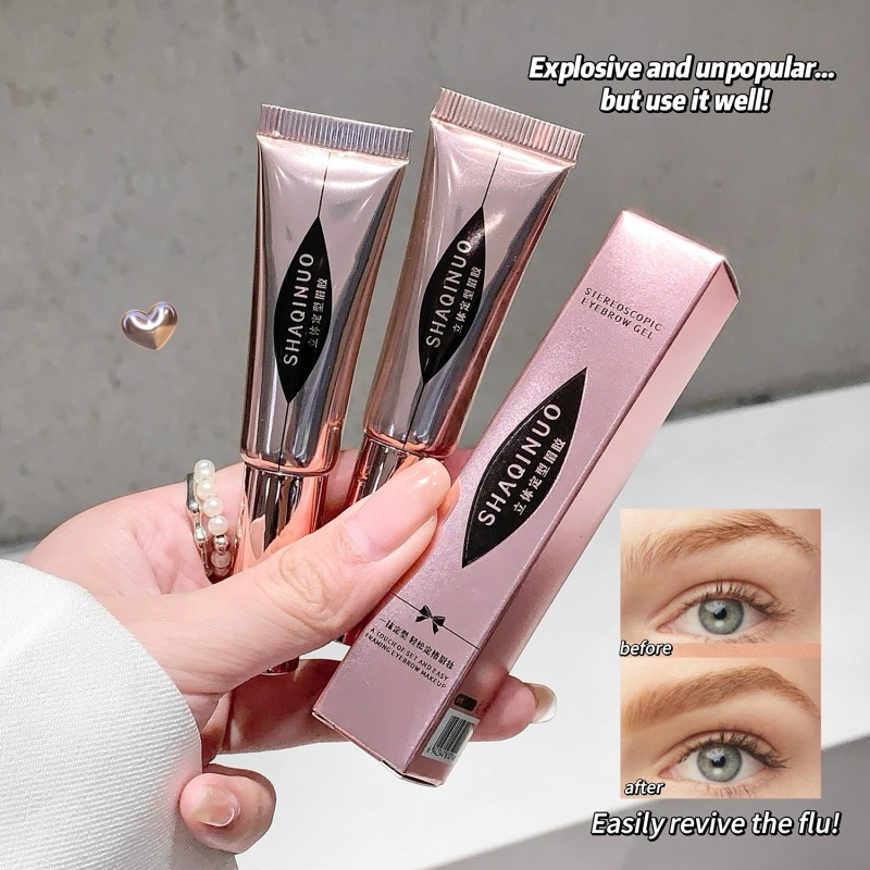 Eyebrow Gel Factory - Hot Sale Clear Eyebrow Fixing Gel Waterproof Long Lasting