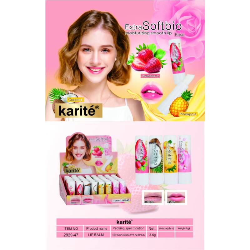 Lip Balm Manufacturer - Kiss Beauty Organic Extra Soft Bio Deep Moisturizing OEM