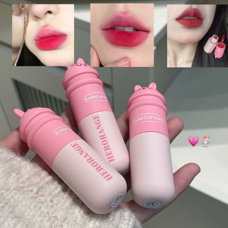 Lip Glaze Supplier - ODM OEM Herorange Rabbit Soft Mist Moisturizing Vegan