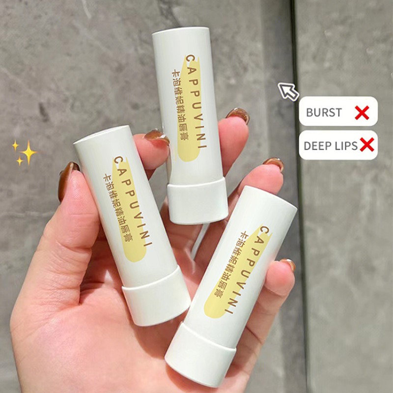 Lip Care Balm Supplier - Cappuvini Moisturizing Essential Care Anti-cracking Essential Oil