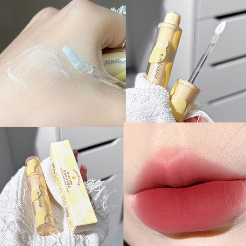 Cheese Lip Balm Factory - New Herorange Cheese Cream Soothe Dry Chapped Lips Nourishing