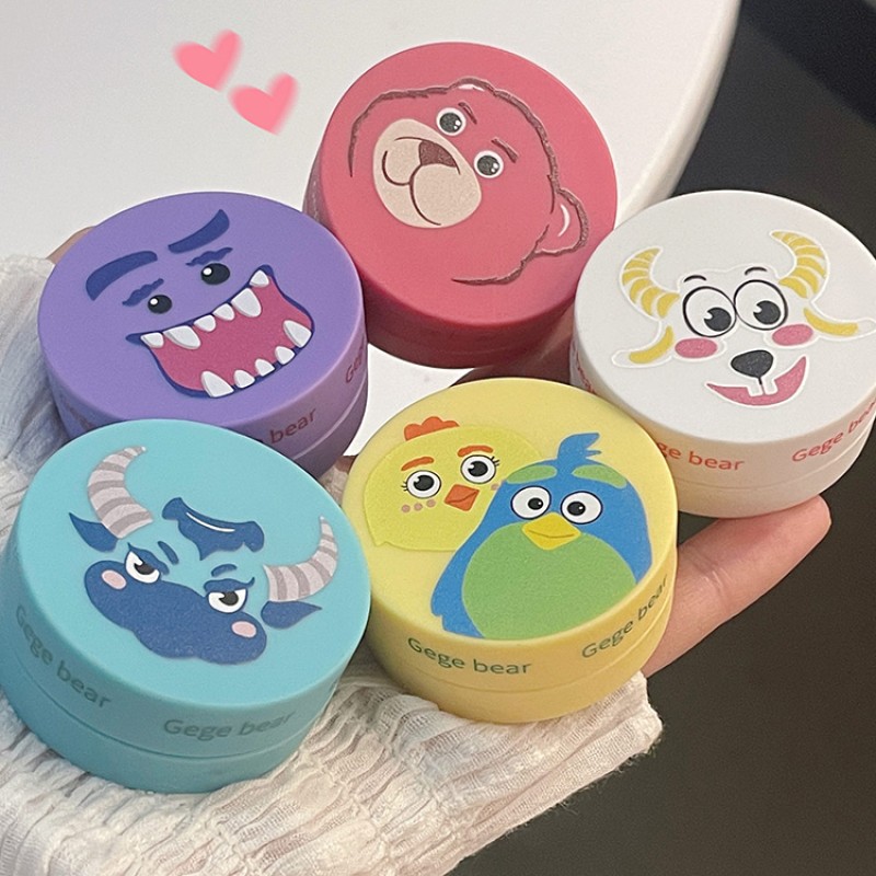 Lip Mud Manufacturer - Gege Bear Cute Matte Finish Long-lasting 3D Lips Dual-use