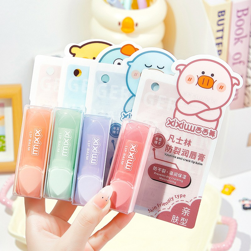 Cute Lip Balm Manufacturer - Popular Design Cute Nourishing Vegan Skin Friendly Chapstick