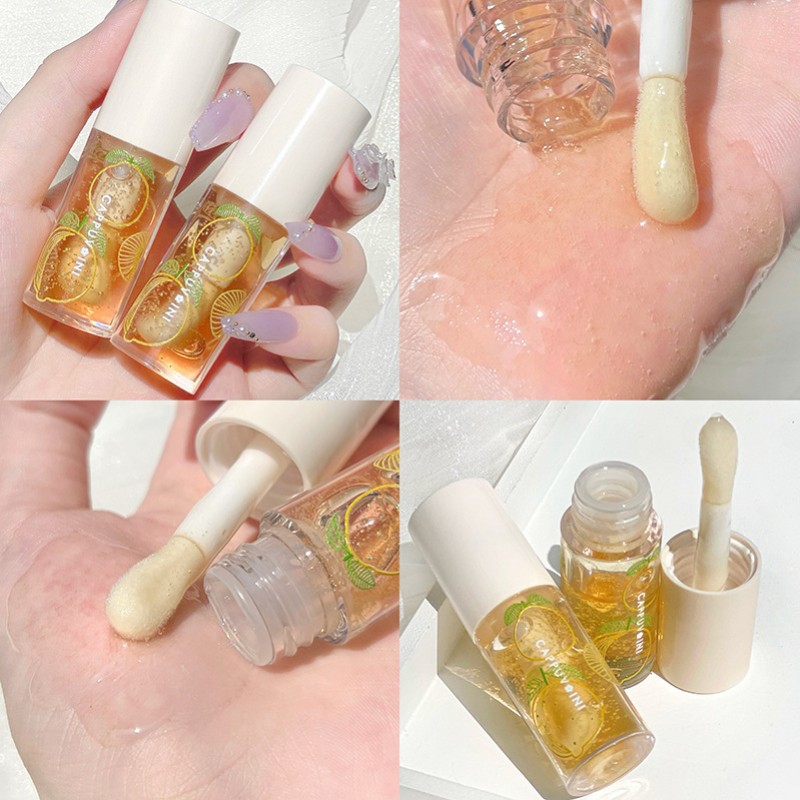 Lip Care Oil Supplier - Cappuvini Lemon Favour Grapefruit Honey Moisturizing Water Light