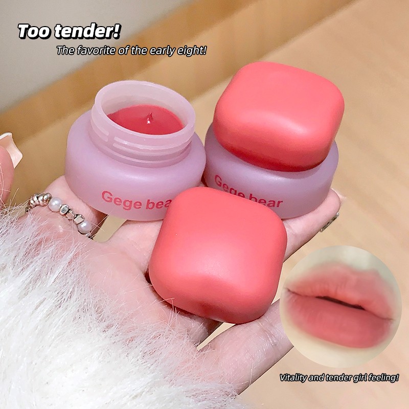 Gel Lip Cheek Manufacturer - GEGE BEAR Semi Transparent Dense Creamy Jelly Quick Drying