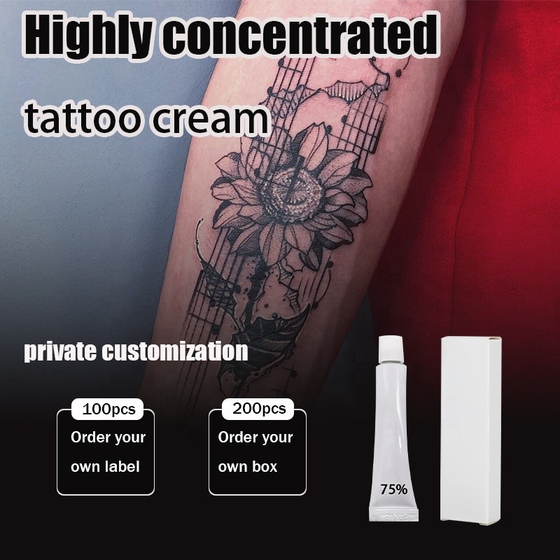Tattoo Cream Paste Manufacturer - Free Custom Labels