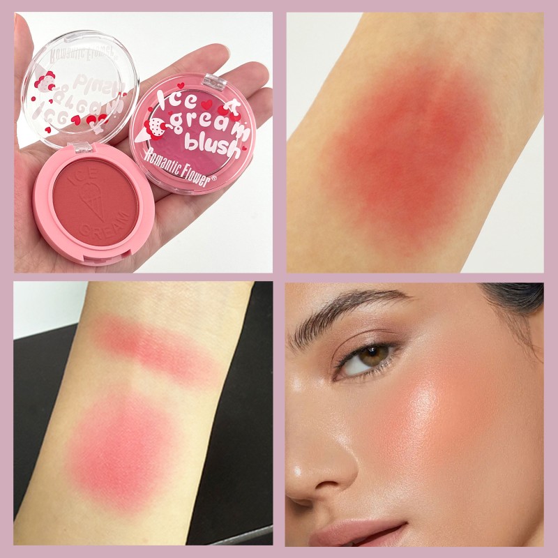 Single Blush Manufacturer - Wholesale New Design 6 Colors High Pigment Matte Cute for All Skins