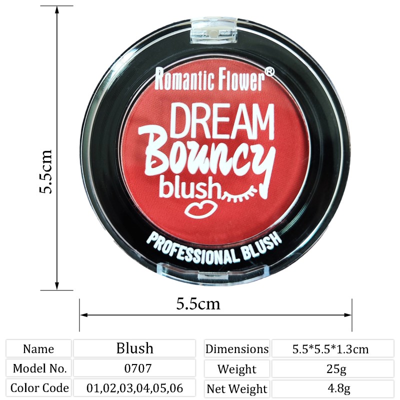 Powder Blush Factory - High Quality 6 Colors Private Label Waterproof Blush Vegan Beauty Makeup